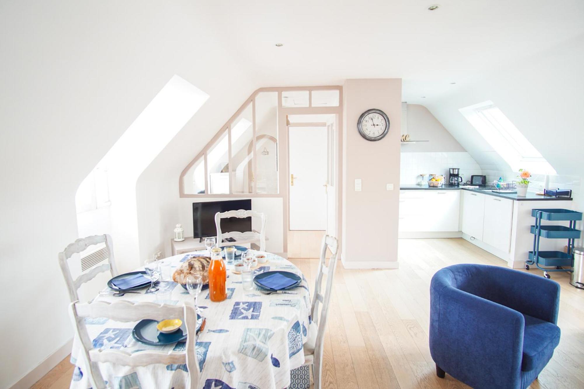 -Blush- Appartement Cosy - Proche Ville-Close Конкарно Екстериор снимка