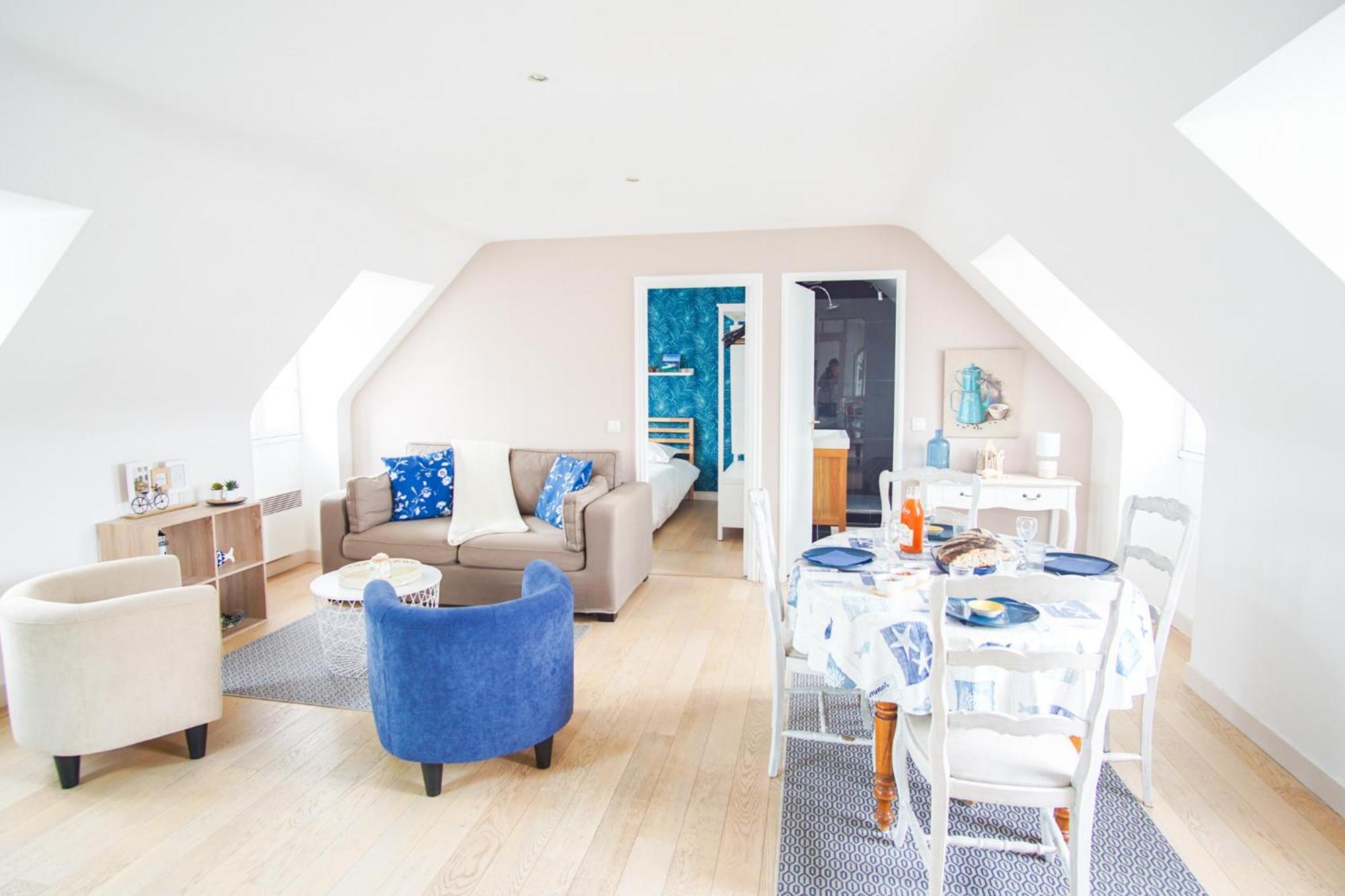 -Blush- Appartement Cosy - Proche Ville-Close Конкарно Екстериор снимка